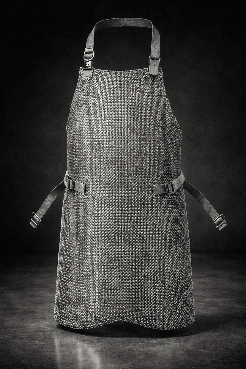 Titanium wire apron