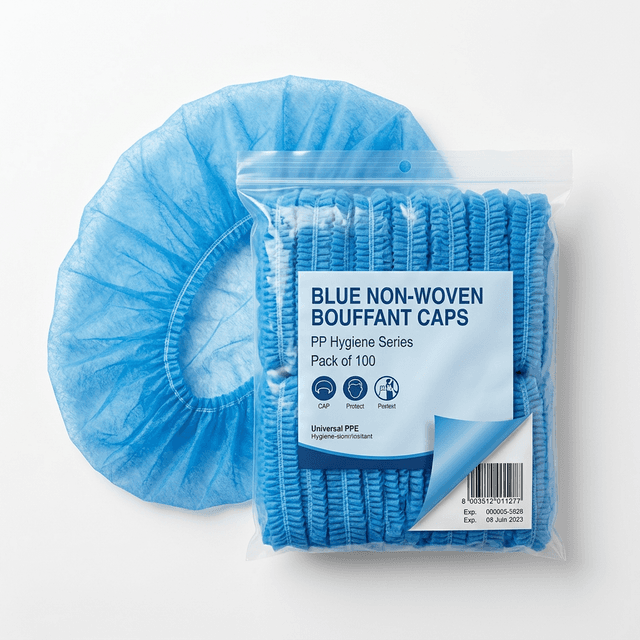Xenen Hygiene-Zone PP Bouffant Caps