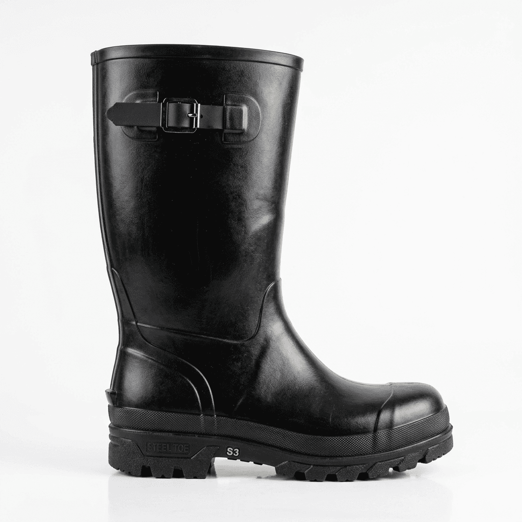Xenen Iron-Tread 16in PVC Safety Boots